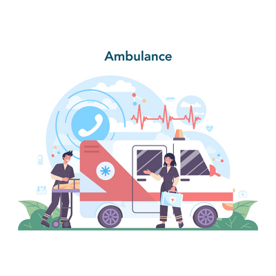 Ambulance with ICU & Ventilator 24x7